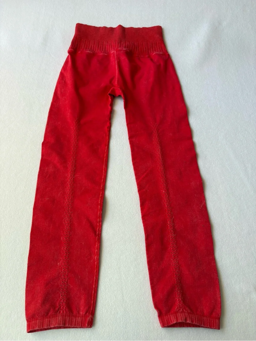 Free People Movement Good Karma Leggings Cherry Red ( s/m)